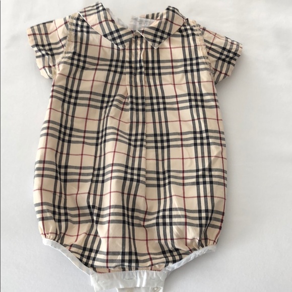 Burberry Other - Authentic unisex Burberry reversible onesie